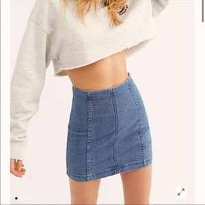 Free People Modern Femme Skirt